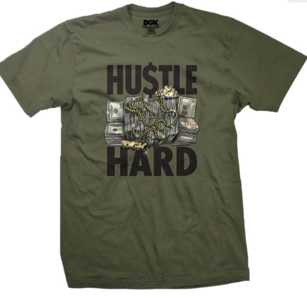 Men’s DGK Racked T shirt Large